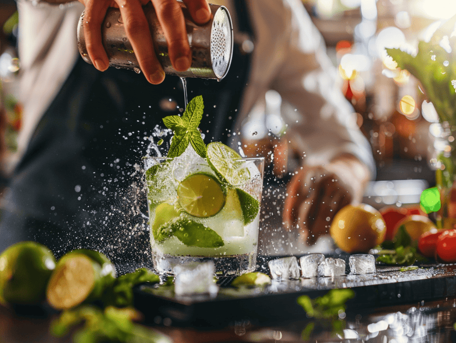 Cocktail Catering Hamburg mit professionellem Barservice und frisch gemixten Drinks