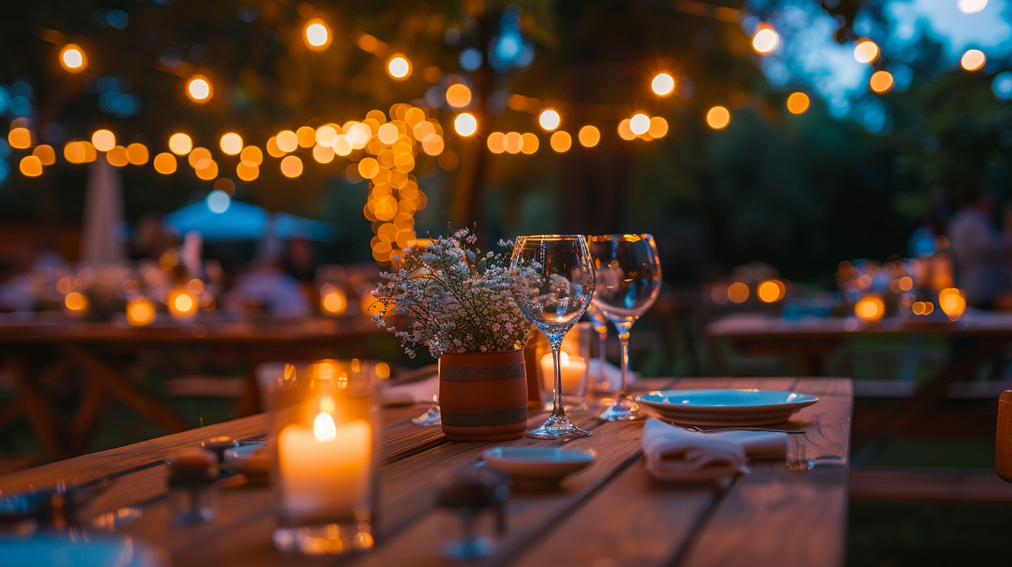 Sommerfest Atmosphäre