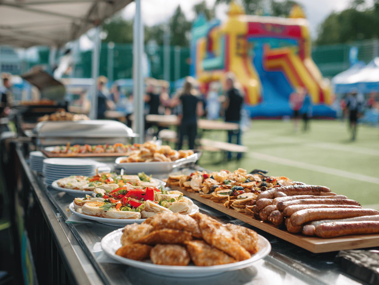 Sportveranstaltungen und Vereinsfeste Catering