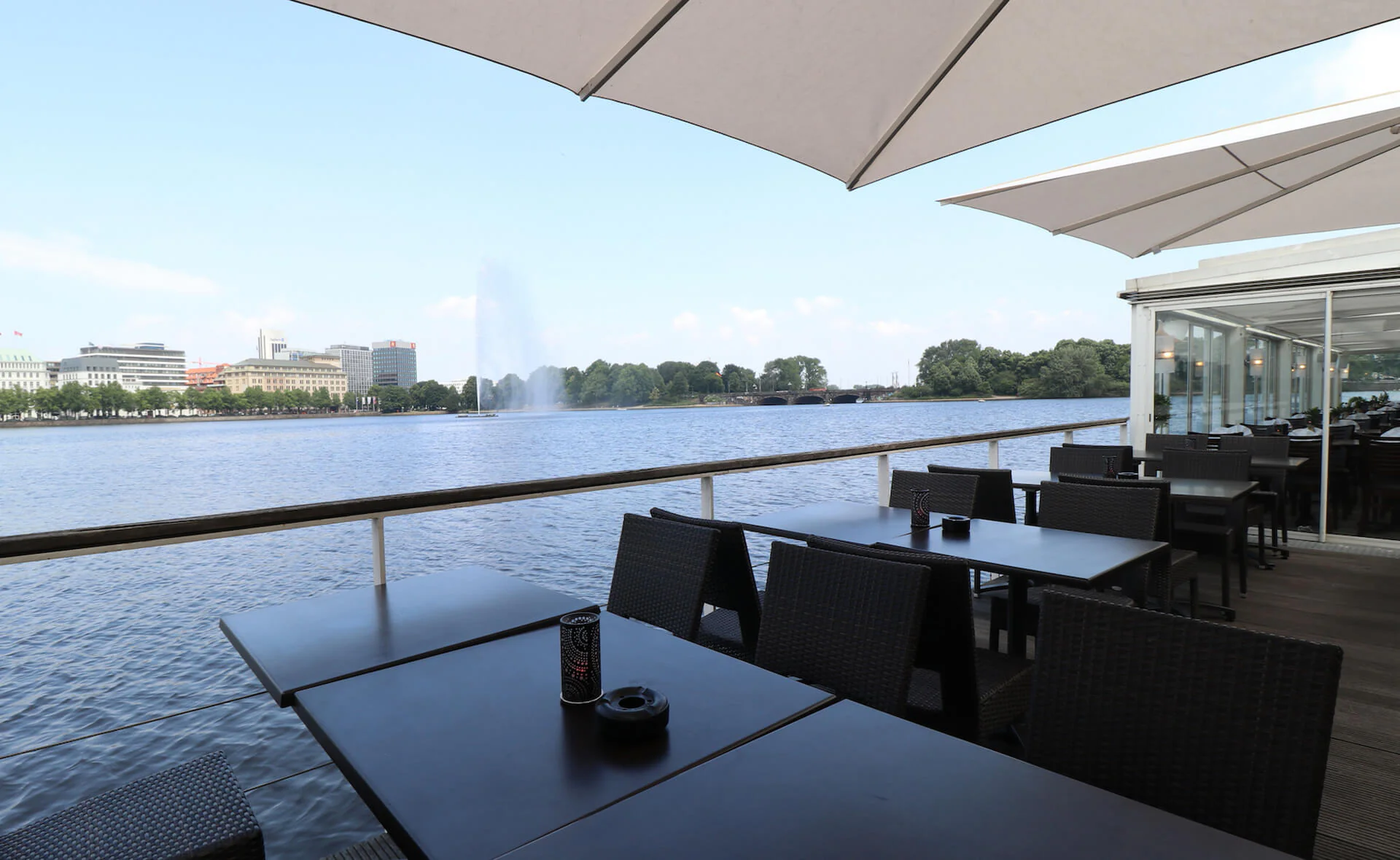 Alsterlagune – Eventlocation auf dem Wasser in Hamburg