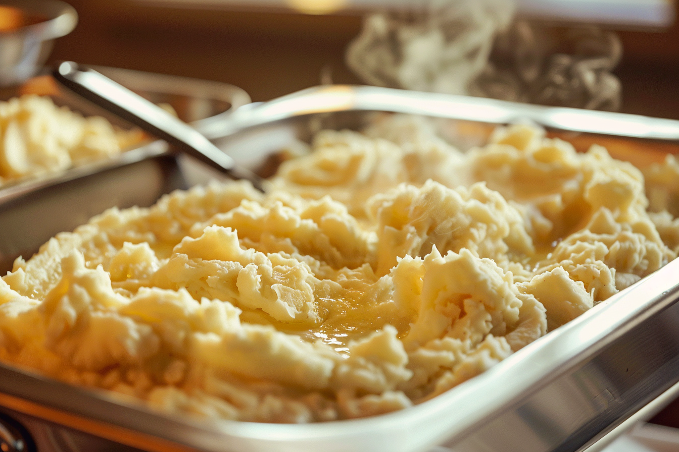 Kartoffelstampf als Beilage