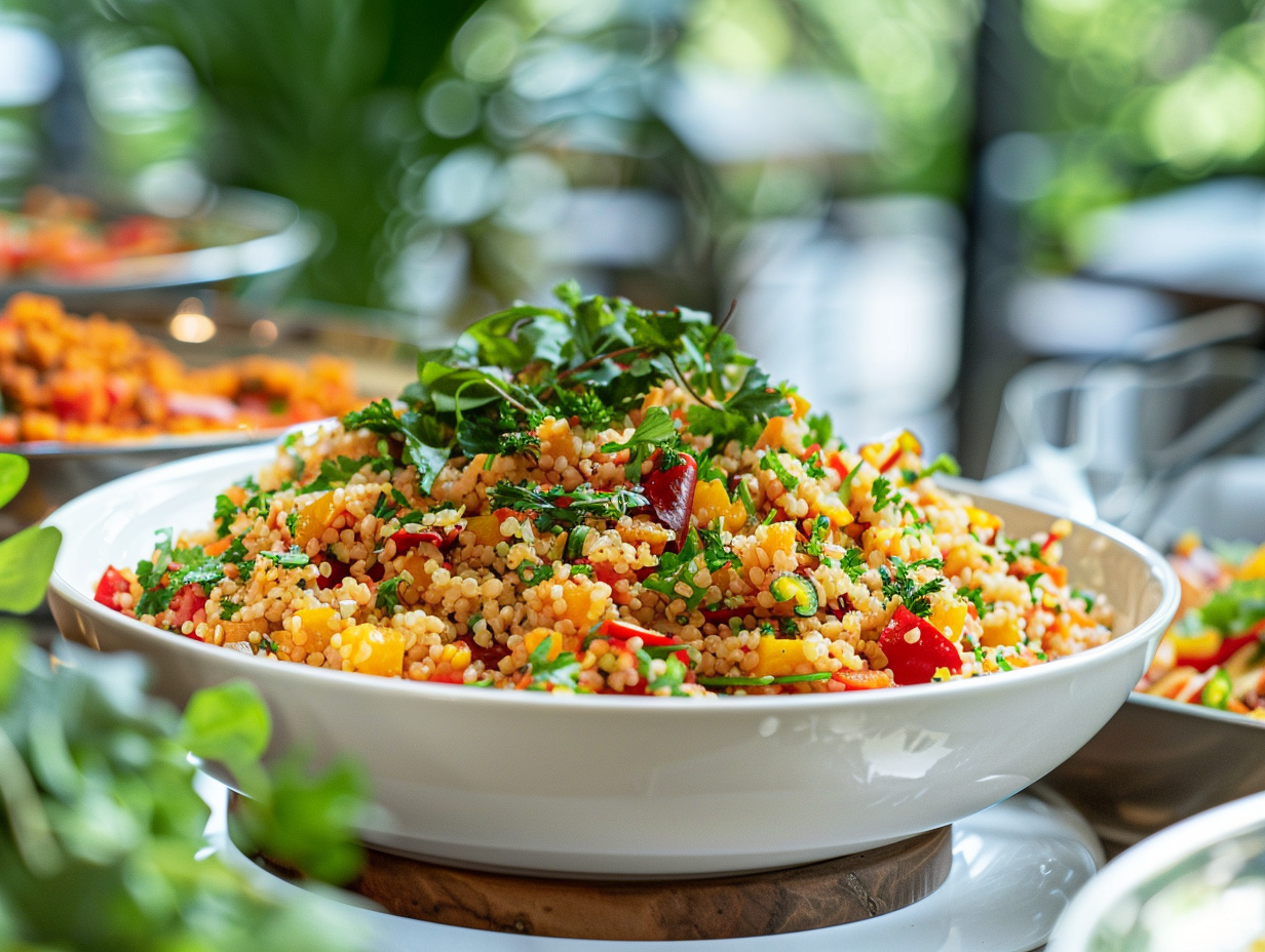 Würziger Bulgur-Salat