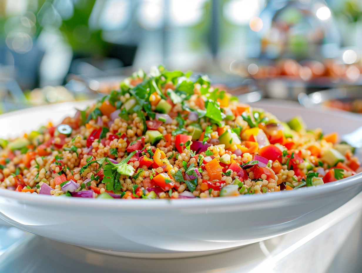 Würziger Bulgur-Salat