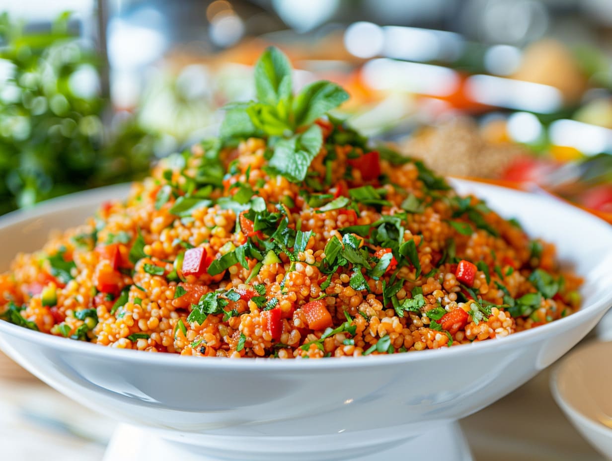 Würziger Bulgur-Salat