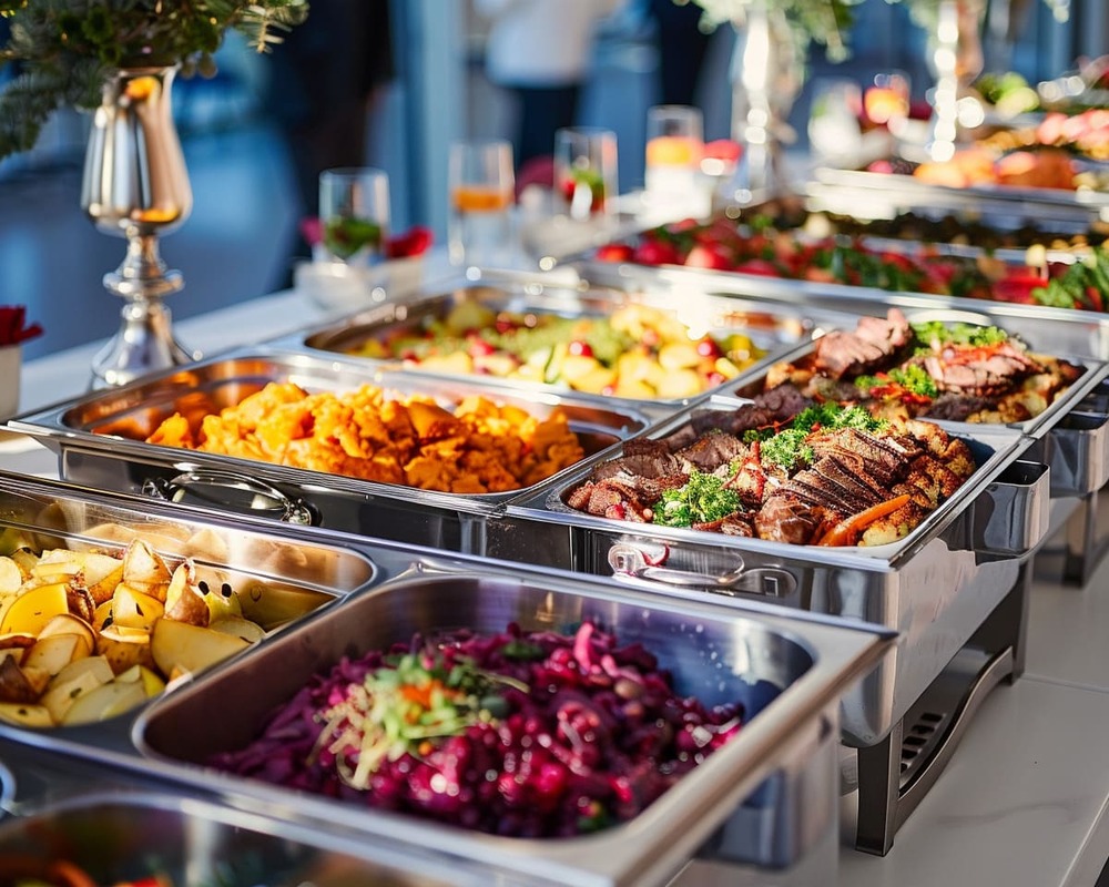 Weihnachtsbuffet Festlich