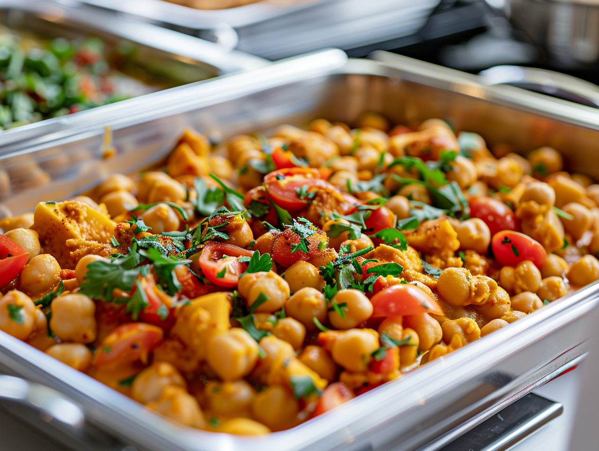 Veganes Kichererbsen-Curry