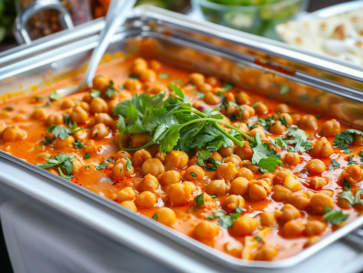 Veganes Kichererbsen-Curry