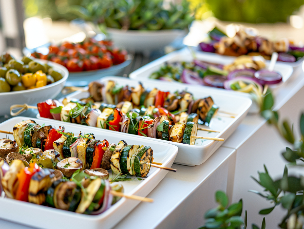 Italienische Antipasti-Spieße