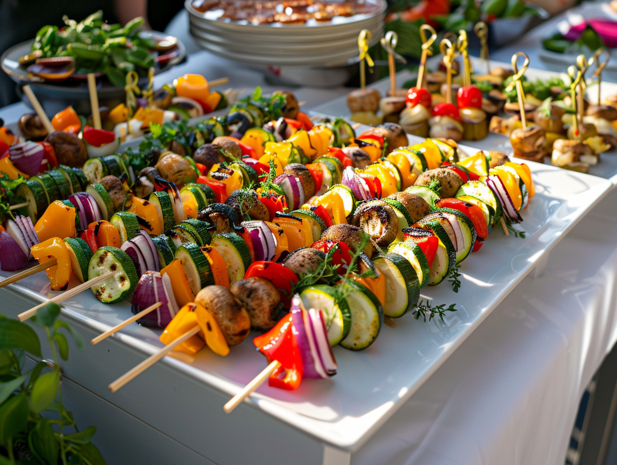 Italienische Antipasti-Spieße