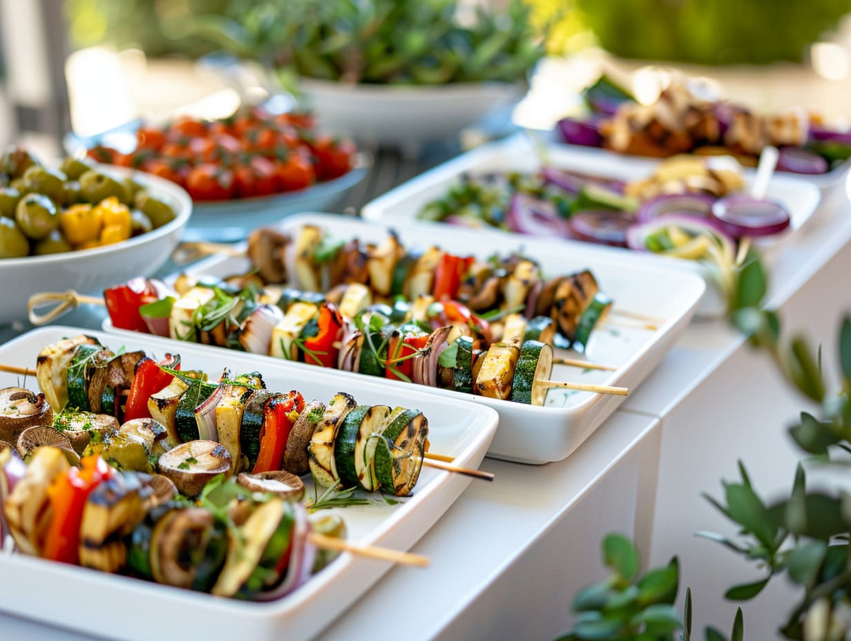 Italienische Antipasti-Spieße
