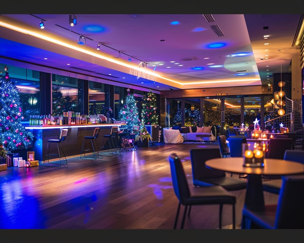 Christmas Premium Party Firmenweihnachtsfeier in Hamburg und Umgebung mit Weihnachtsbar, Barpersonal, Lichttechnik und Eventplanung