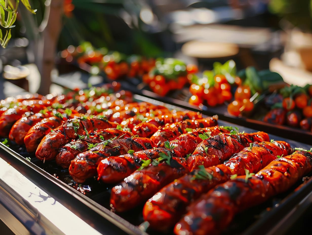 Chorizo Paprikawurst – spanische Grillwurst mit kräftigem Aroma für Events und Tapasbuffets