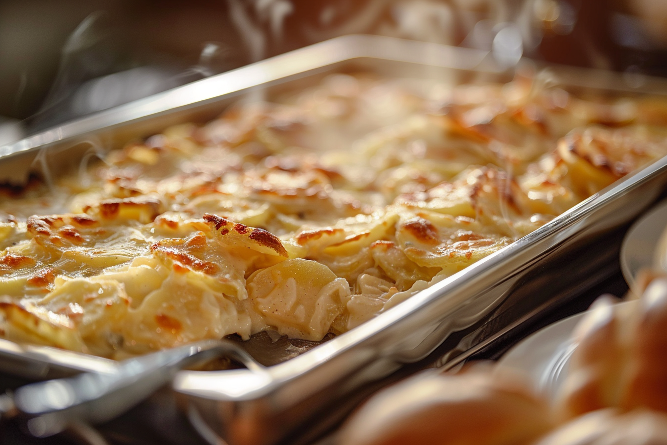 Kartoffelgratin als Beilage