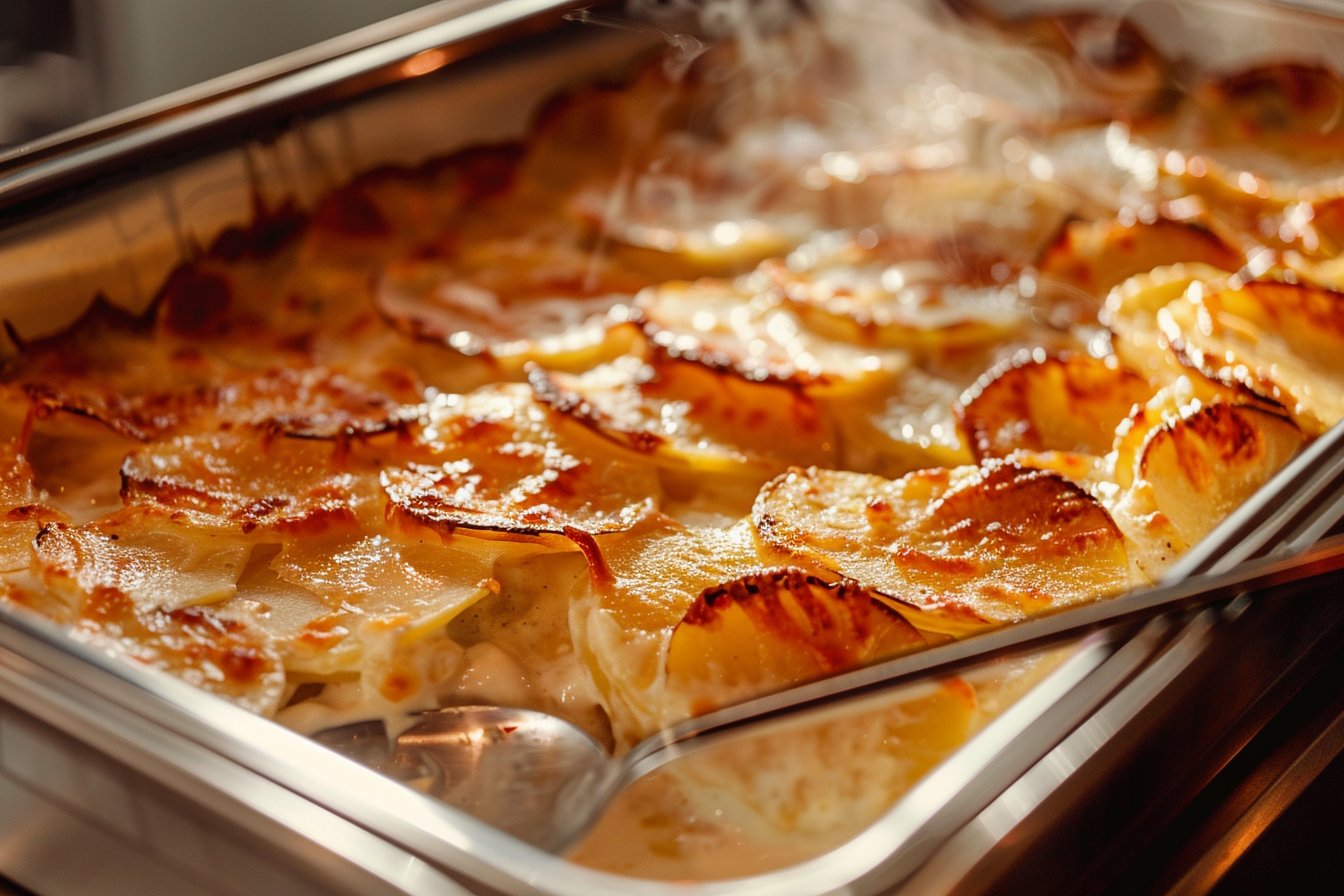 Kartoffelgratin als Beilage