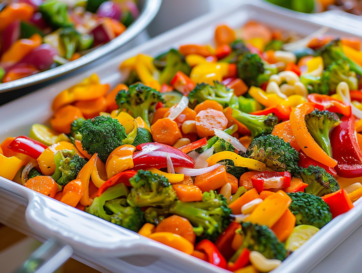 Vegane Gemüsepfanne