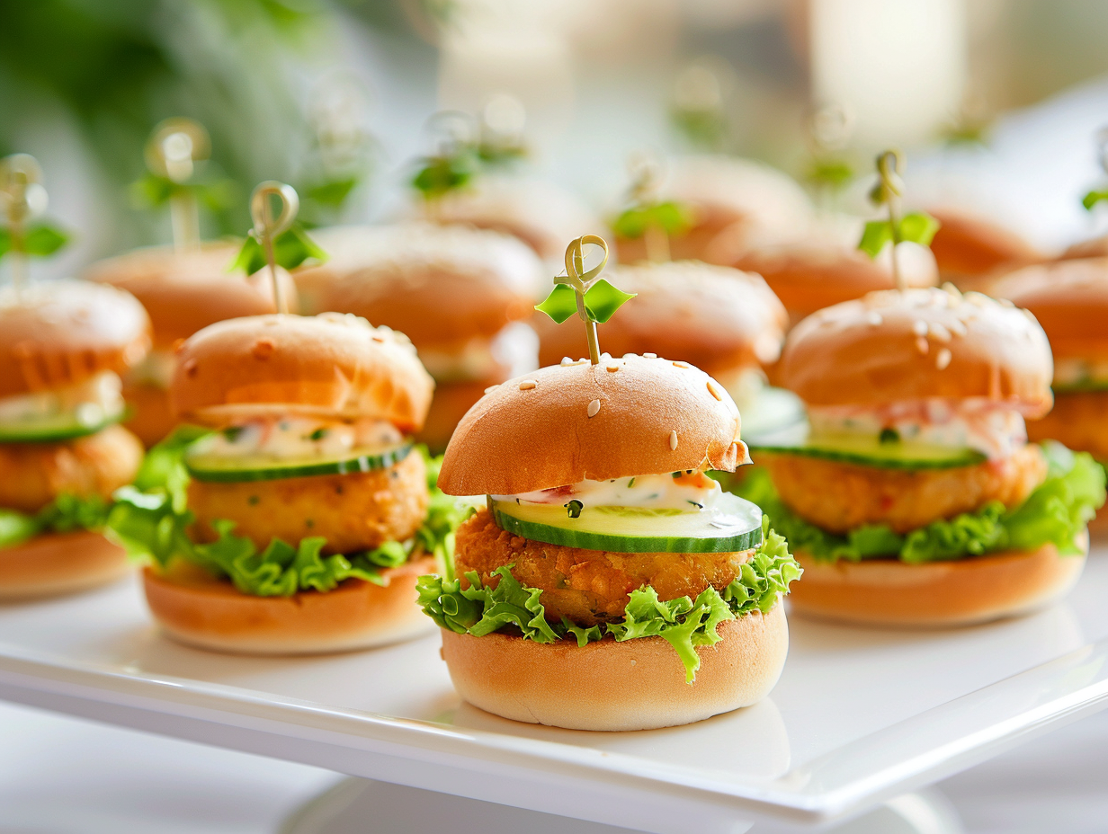 Mini-Fisch-Burger