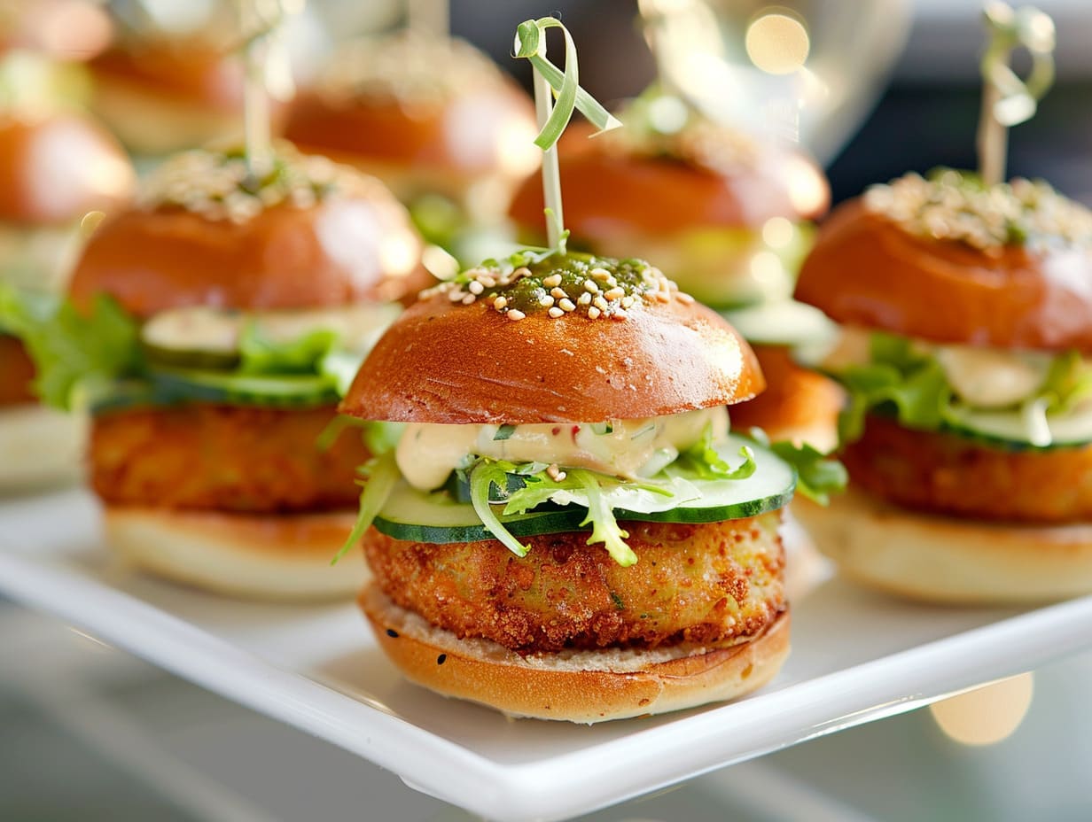 Mini-Fisch-Burger