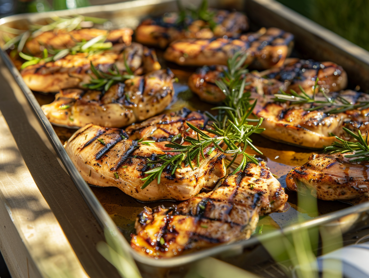 Hähnchensteak „mediterran“