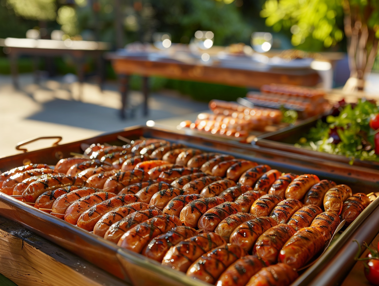 Vegetarische Bratwurst