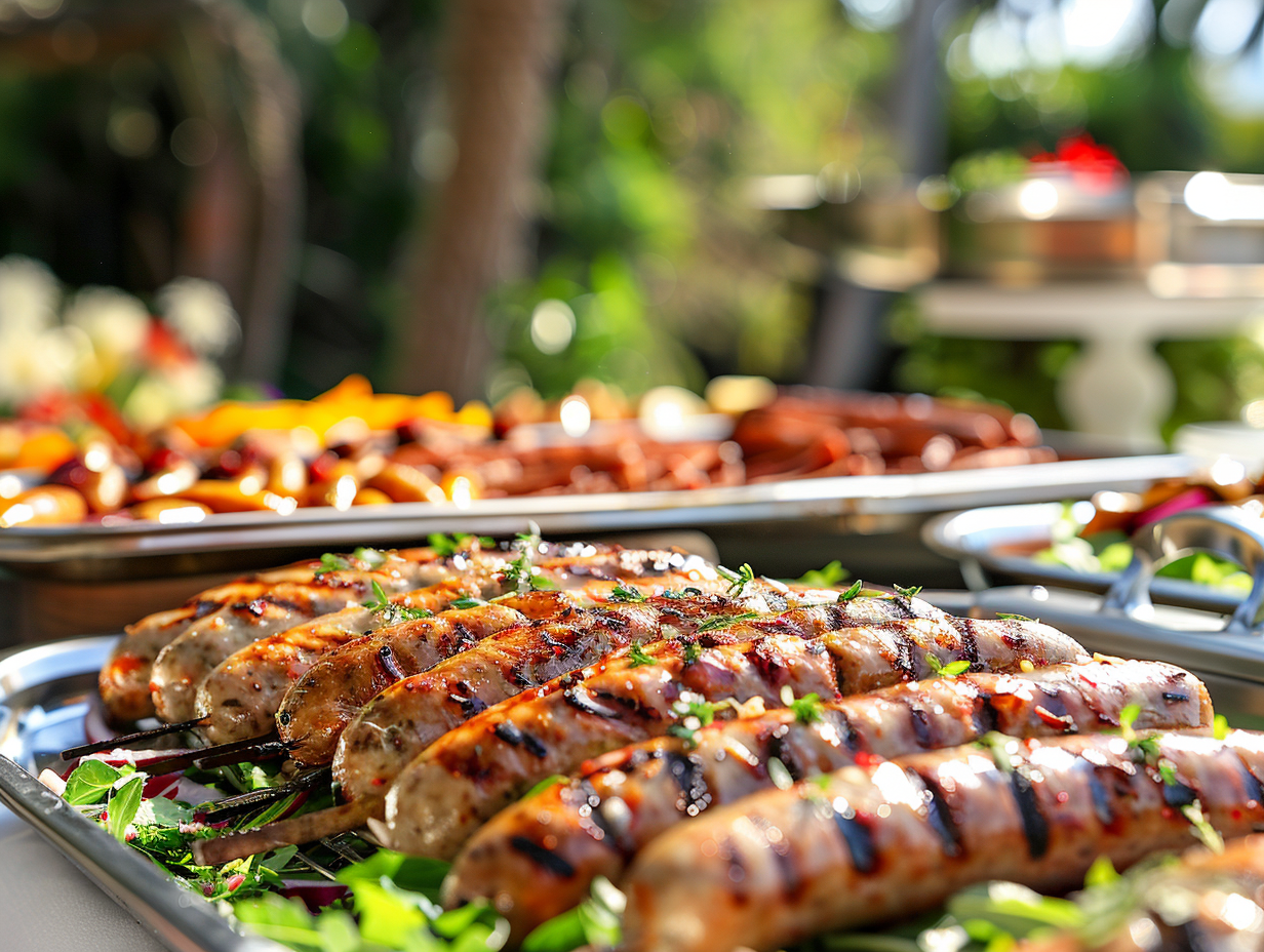Vegetarische Bratwurst