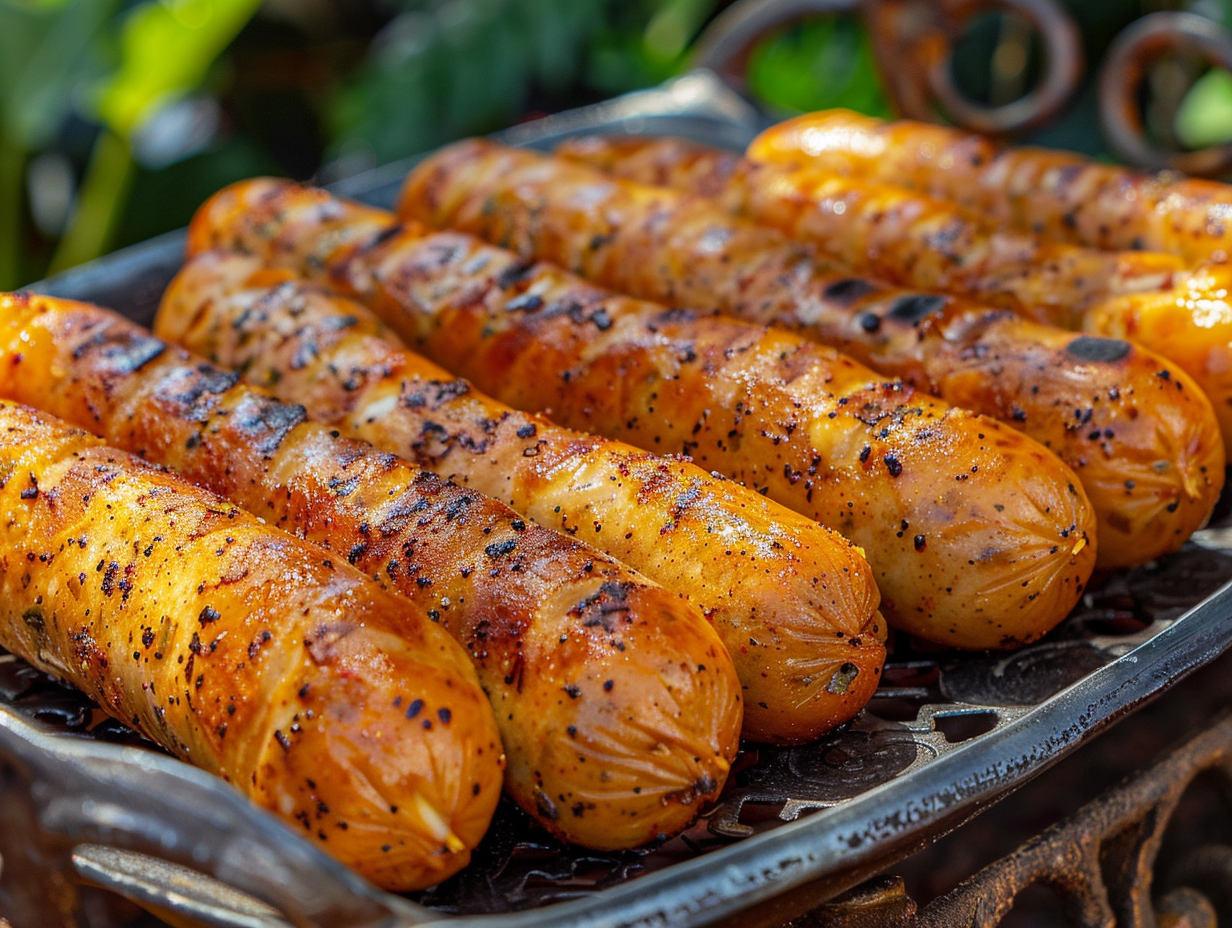 Vegetarische Bratwurst