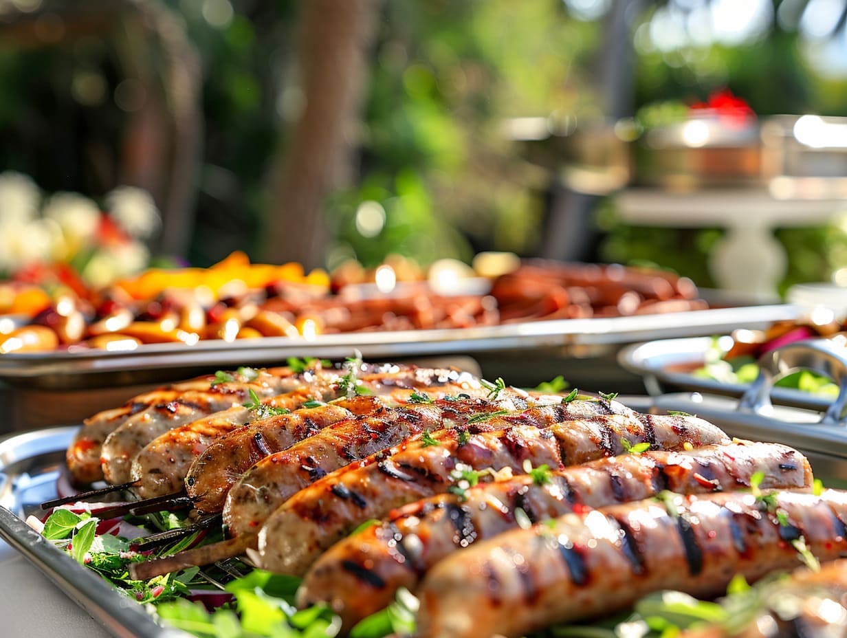 Vegetarische Bratwurst