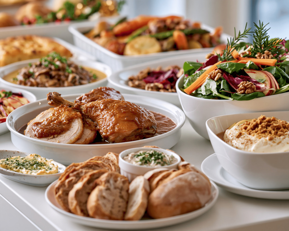 Weihnachtsbuffet Klassik für Firmen