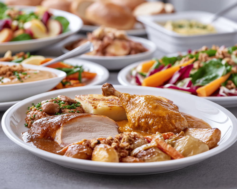 Weihnachtsbuffet Klassik für Firmen