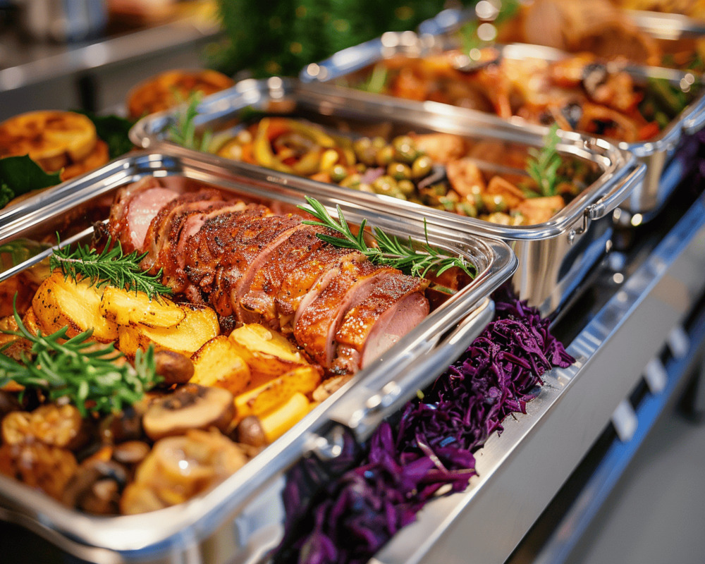 Weihnachtsbuffet Klassik für Firmen