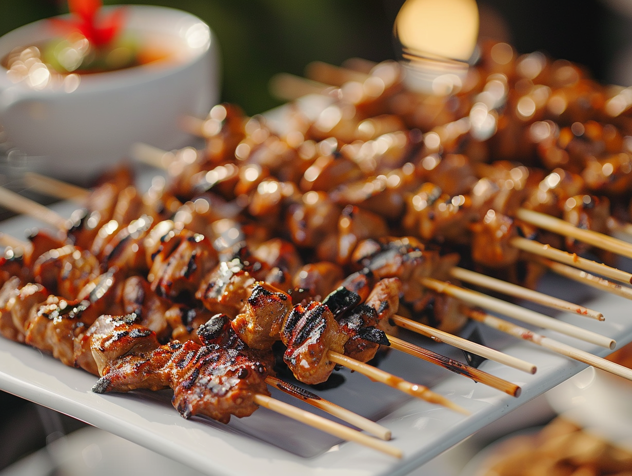 Satay-Spieße