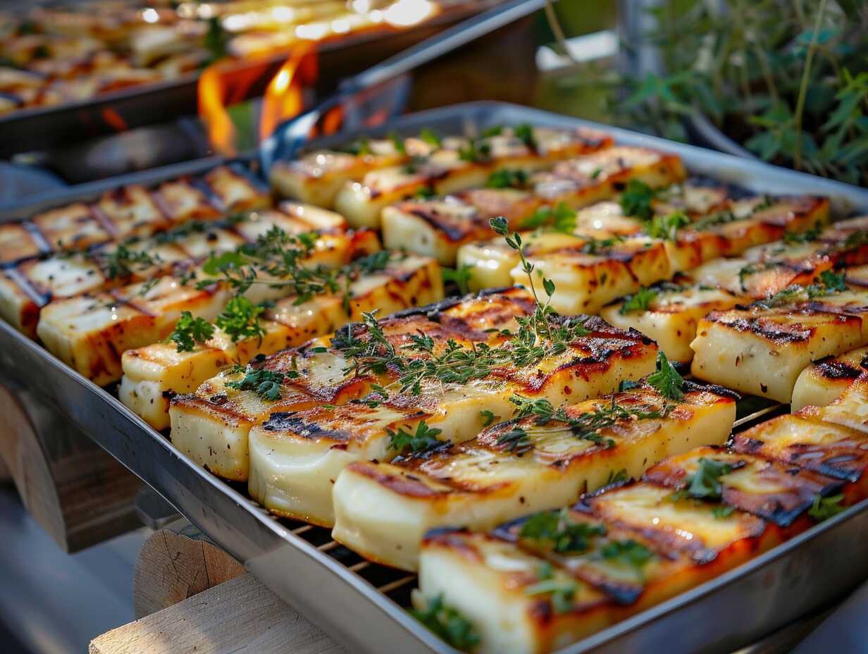 Halloumi-Grillkäse