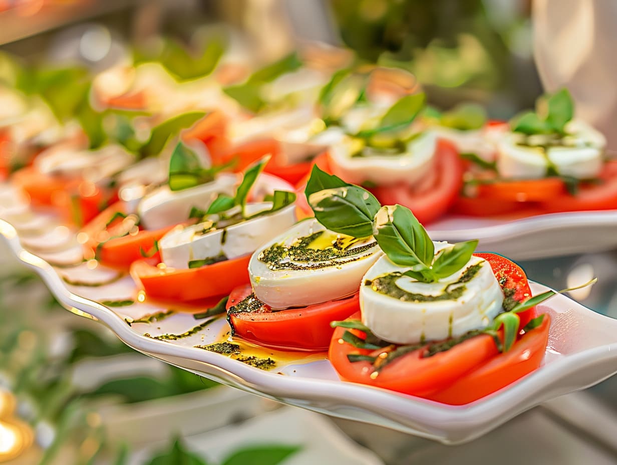 Tomate-Mozzarella-Platte
