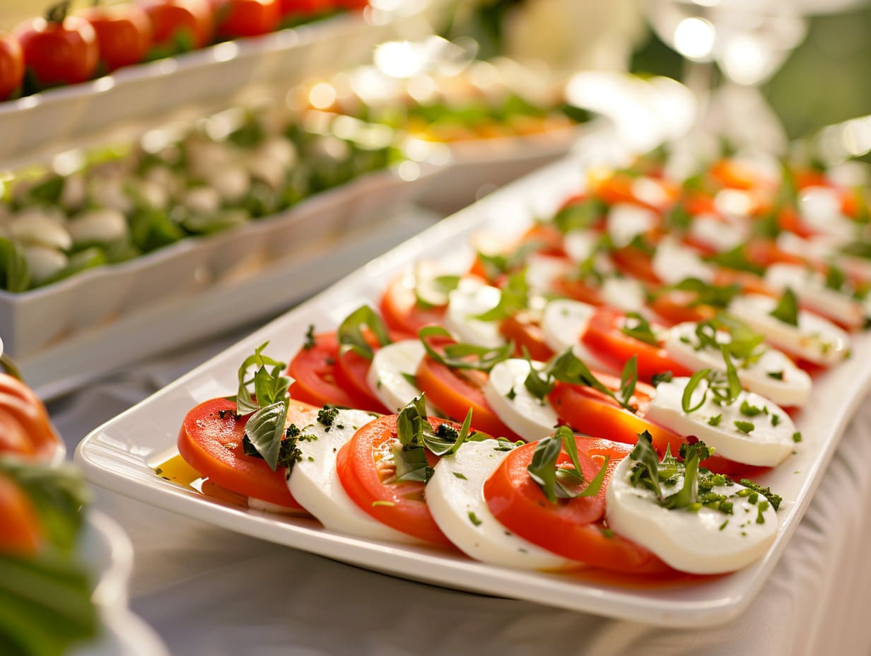 Tomate-Mozzarella-Platte