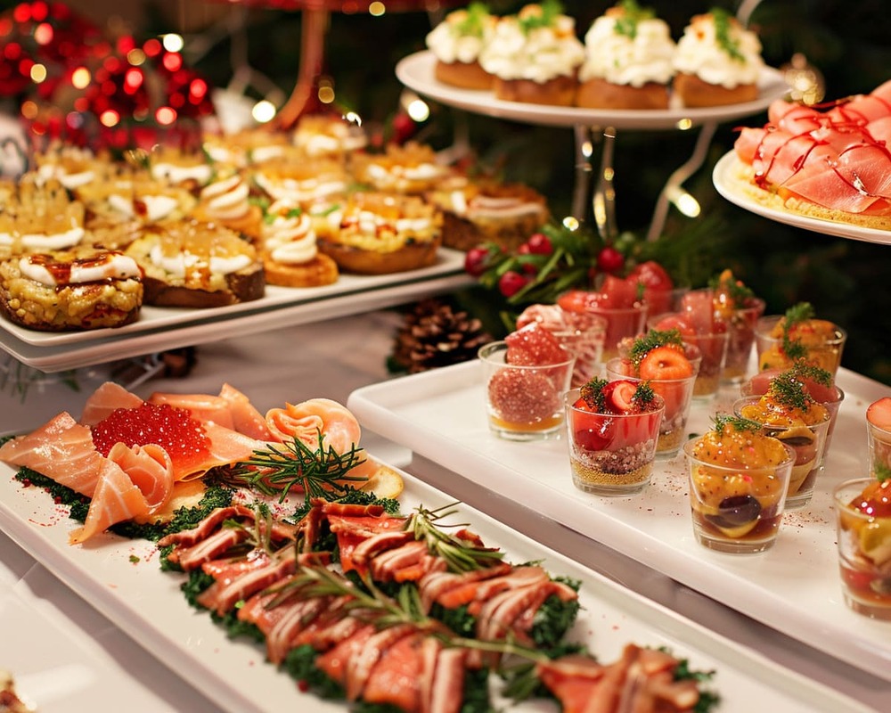 Weihnachtliches Fingerfood Exklusiv