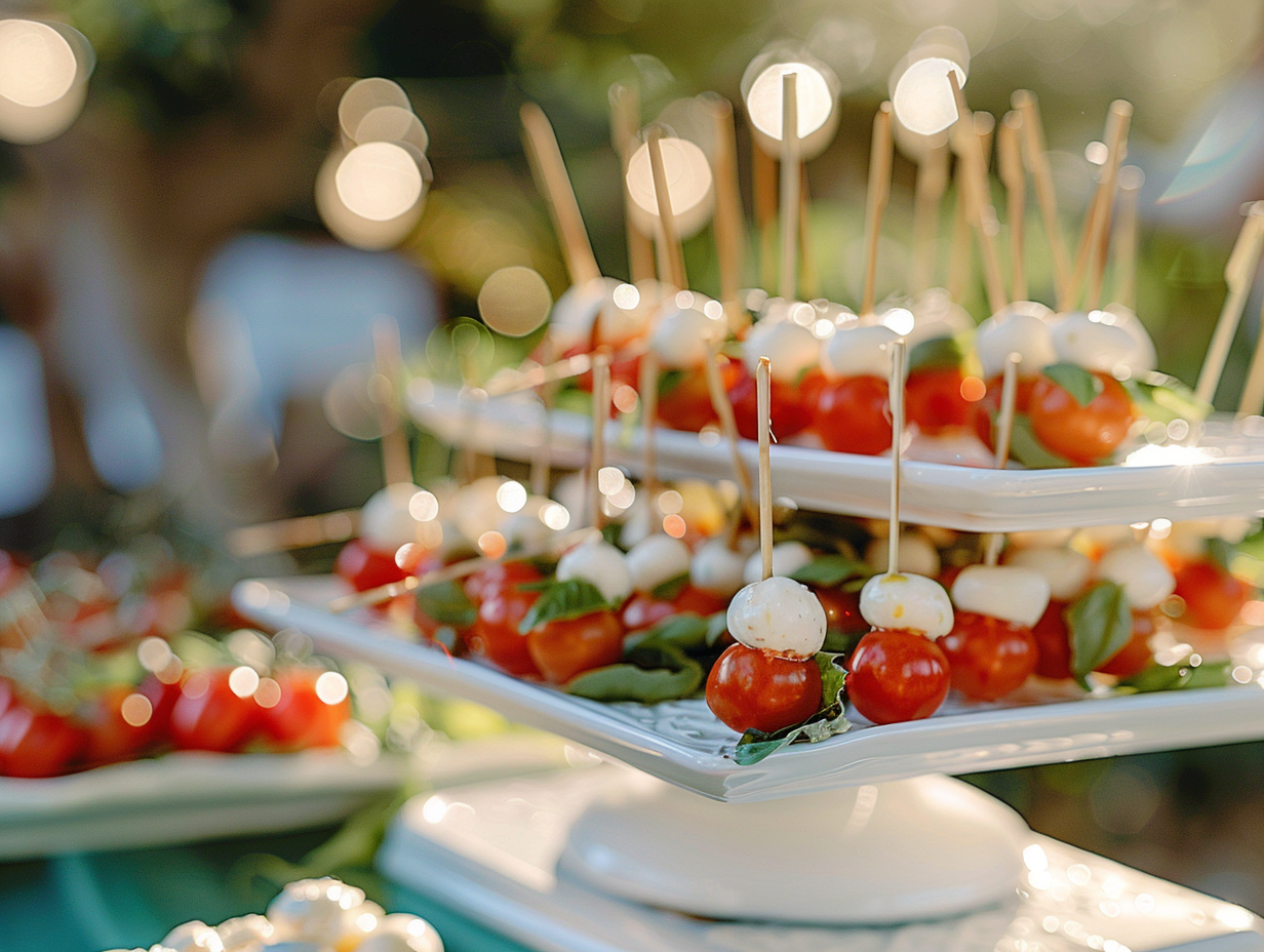 Tomate-Mozzarella-Spieße