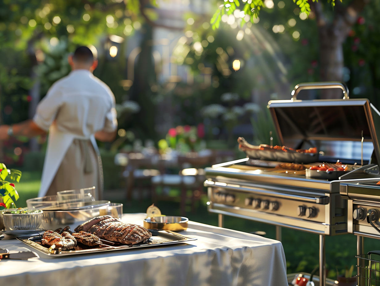Grillbuffet mit Grillmeister für 3 Stunden